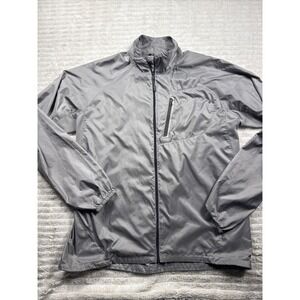 Marmot Jacket Mens Large Gray Softshell Windbreaker Running Outdoor Lightweight